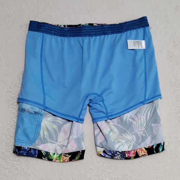 Tommy Bahama Baja Hasta La Fuego 9-Inch Boardshorts Mens Large Lined Swim Trunks - Picture 9 of 16